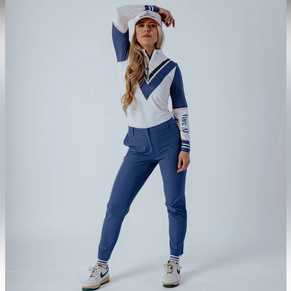 Fore All Pants - Fore All Player Pant Indigo Snap Back Pockets, Front Pockets, Zipper Ankle XS